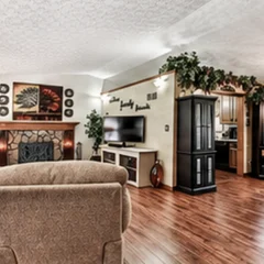 Inside one of Brian's rentals